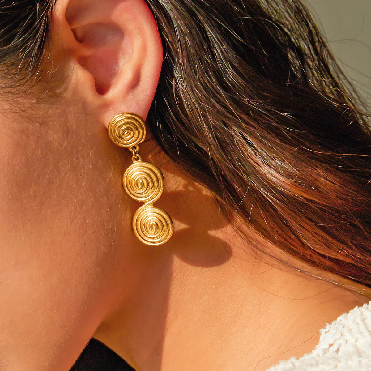 [Royal Vicky]Marielle Gold Earrings