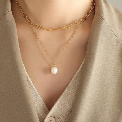 [Royal Vicky]Undine Freshwater Pearl Necklace