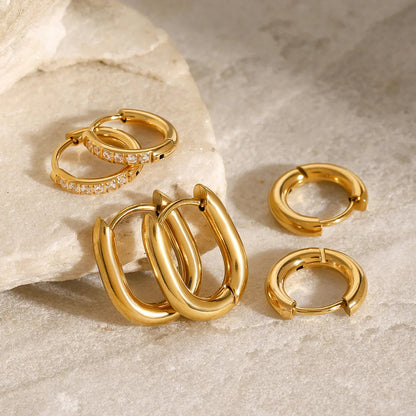 [Royal Vicky]Florielle Staple Hoops Bundle