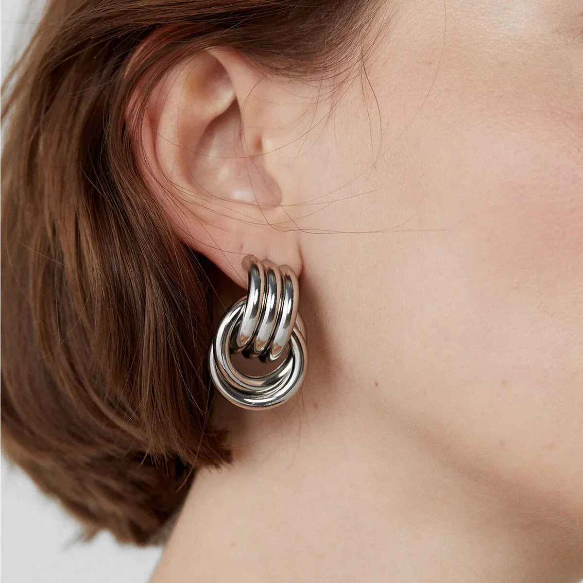 [Royal Vicky]Luna Layered Hoop Earrings