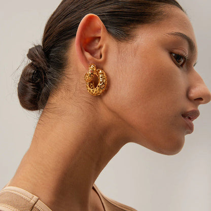 [Royal Vicky]Alma Gold Earrings