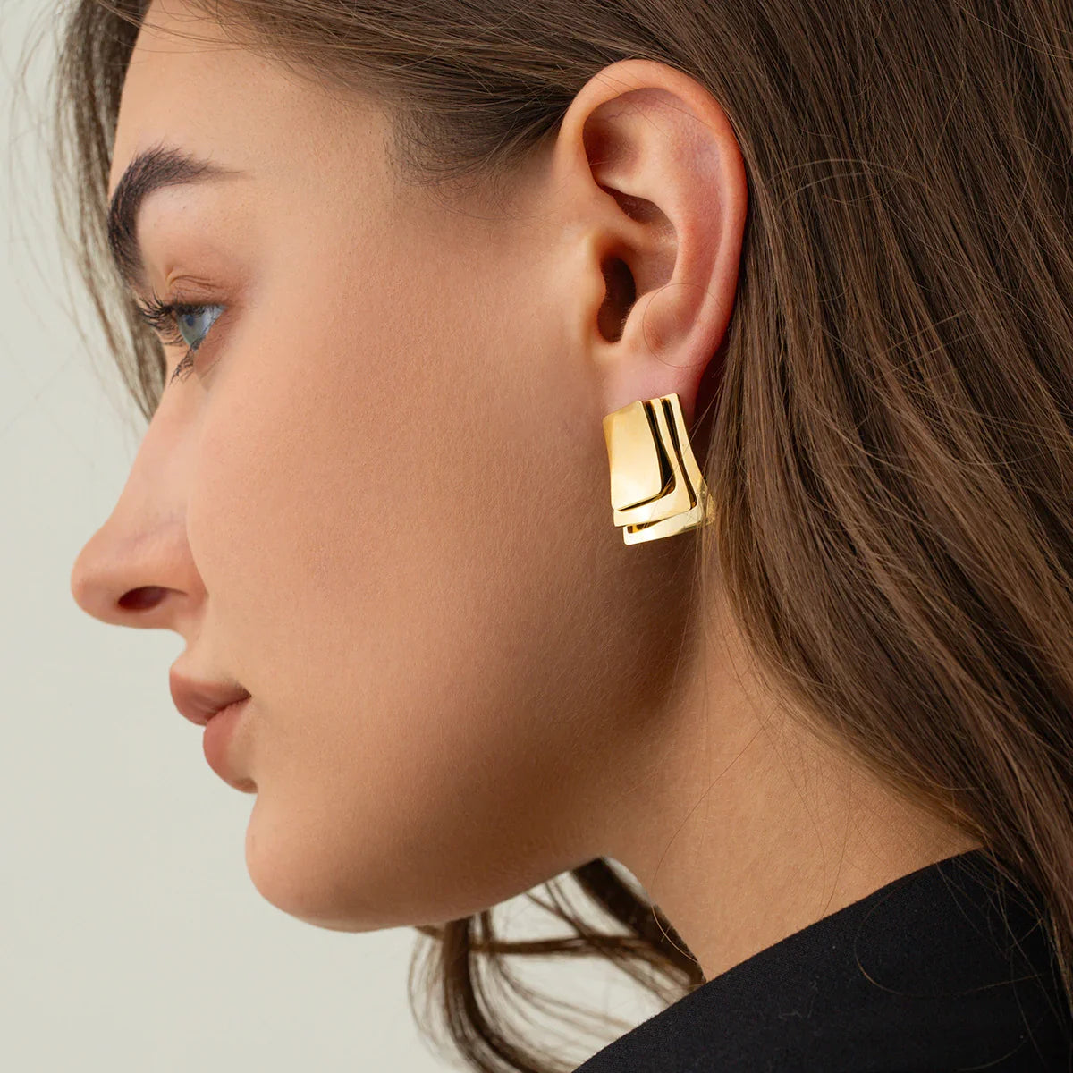[Royal Vicky]Hettie Gold Earrings