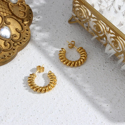 [Royal Vicky]Brynlee Twisted Earrings