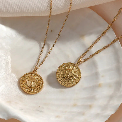 [Royal Vicky]Soleil Gold Necklace