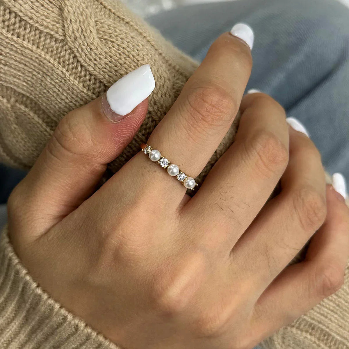 [Royal&Vicky]Keisha Diamant-Perlenring