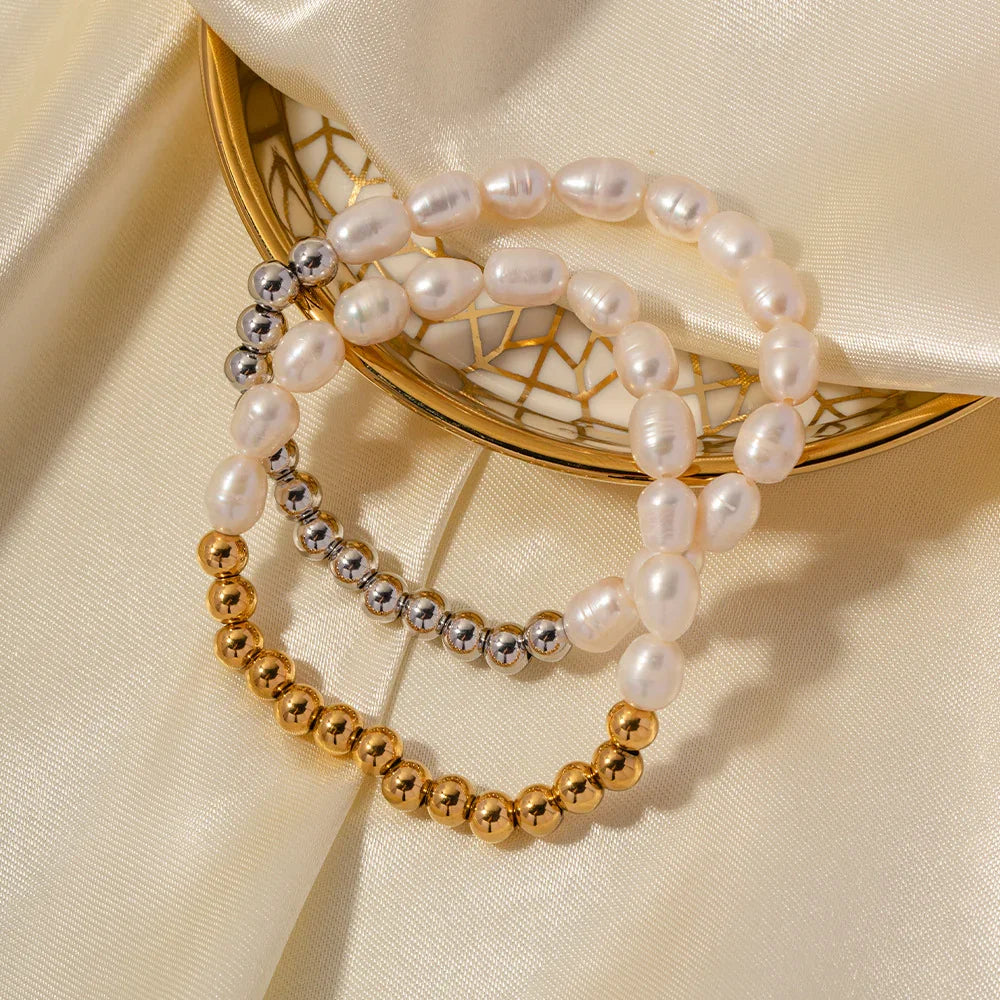[Royal Vicky]Margaux Freshwater Pearl Bracelet