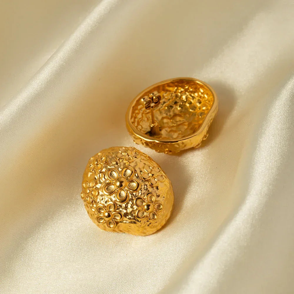 [Royal Vicky]Carina Gold Earrings
