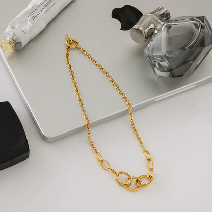 [Royal Vicky]Renelle Gold Chain Necklace