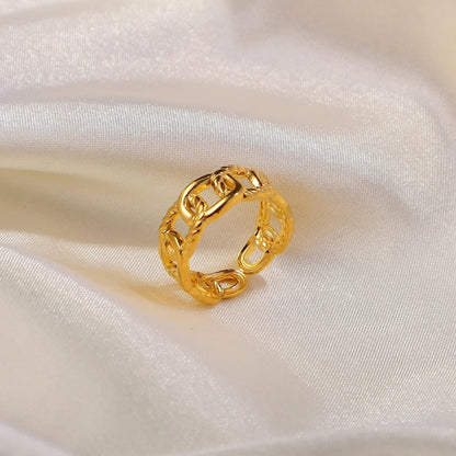[Royal Vicky]Harmony Gold Ring