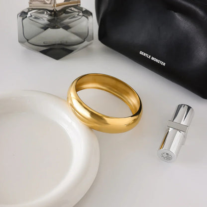 [Royal Vicky]Maelis Smooth Gold Bangle
