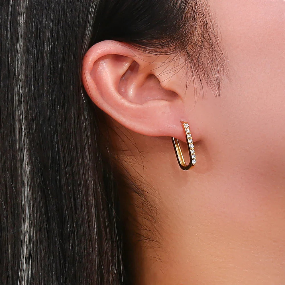 [Royal Vicky]Maya Gold Hoop Earrings