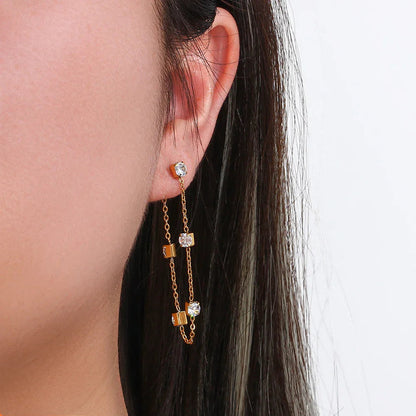[Royal Vicky]Iris Diamond Earrings
