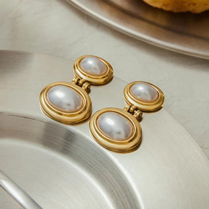 [Royal Vicky]Winnie Freshwater Pearl Earrings