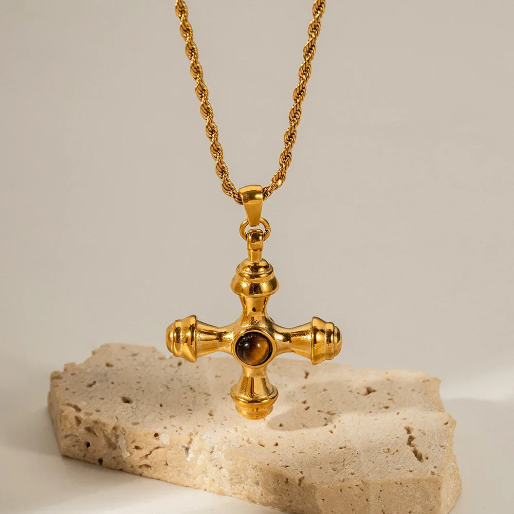 [Royal Vicky]Della Gold Necklace