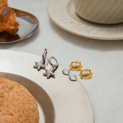 [Royal Vicky]Cheyenne Seaside Essential Earrings Bundle