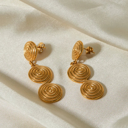 [Royal Vicky]Marielle Gold Earrings