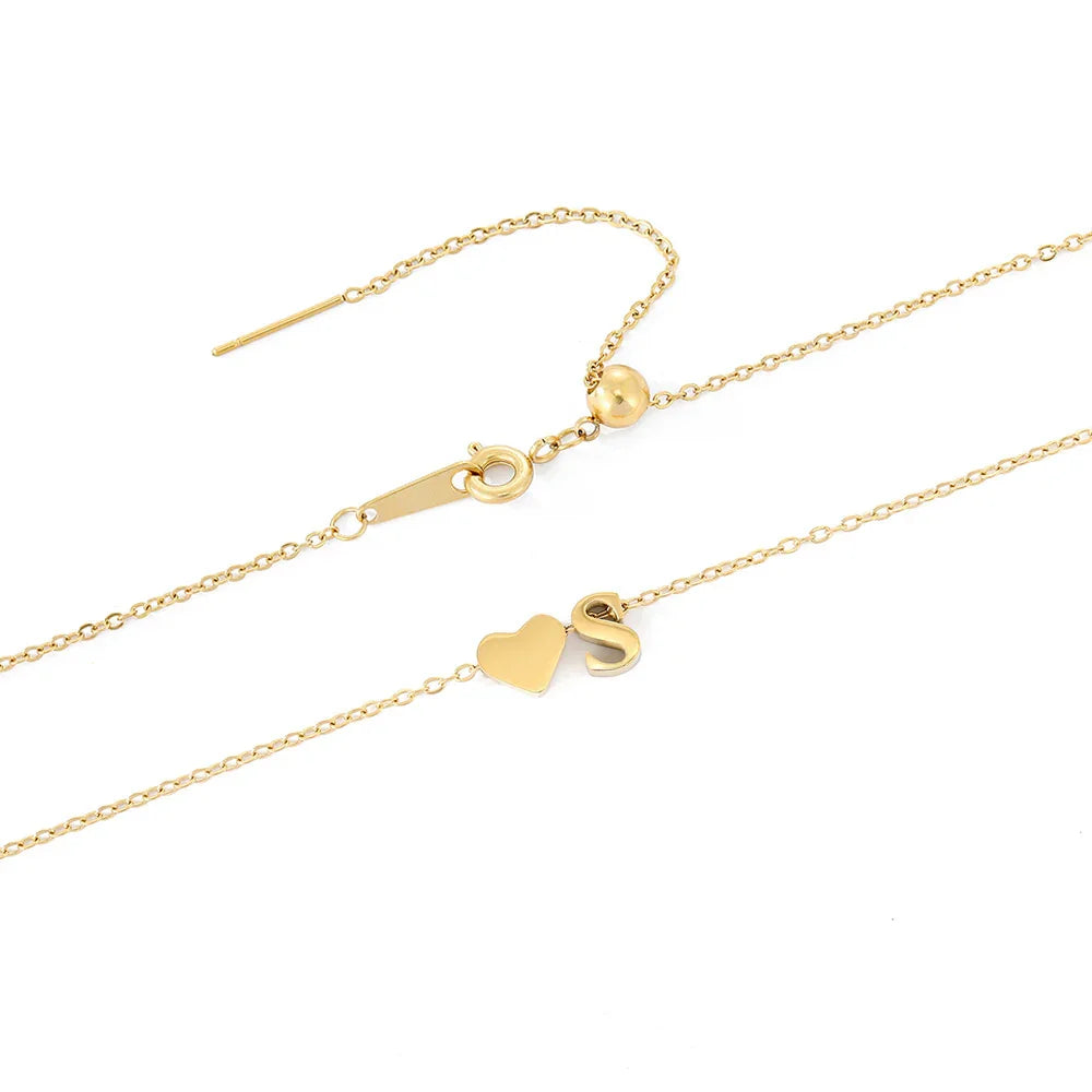 [Royal&Vicky]Ria-Anfangsbuchstaben-Goldkette