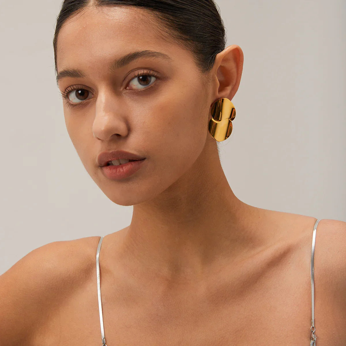 [Royal Vicky]Mireille Gold Earrings