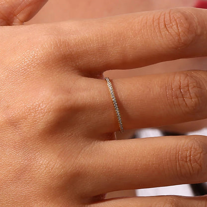 [Royal Vicky]Zarra Paved Gold Ring