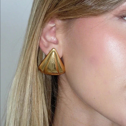 [Royal Vicky]Jillian Vintage Gold Earrings