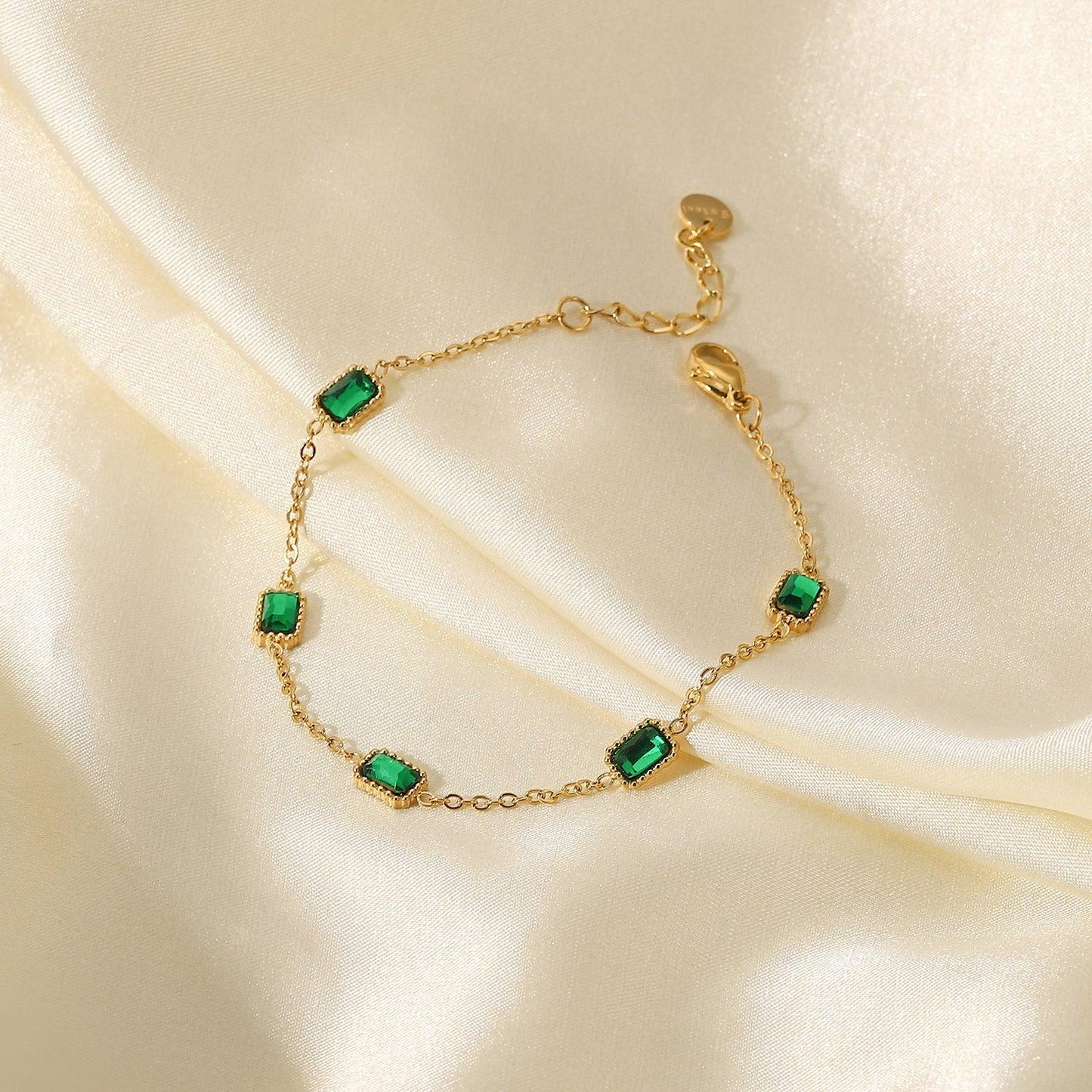 [Royal Vicky]Erin Green Bracelet