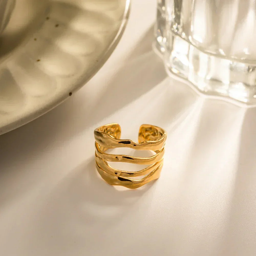[Royal Vicky]Cass Gold Ring