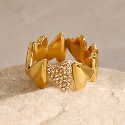 [Royal Vicky]Ciel Diamond Hearts Ring
