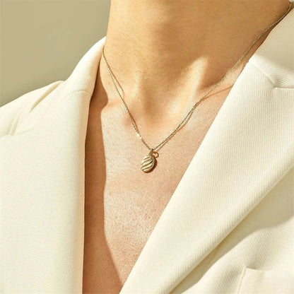 [Royal Vicky]Linda Gold Croissant Necklace