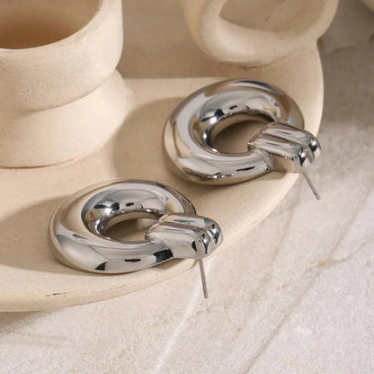 [Royal Vicky]Lillian Silver Earrings