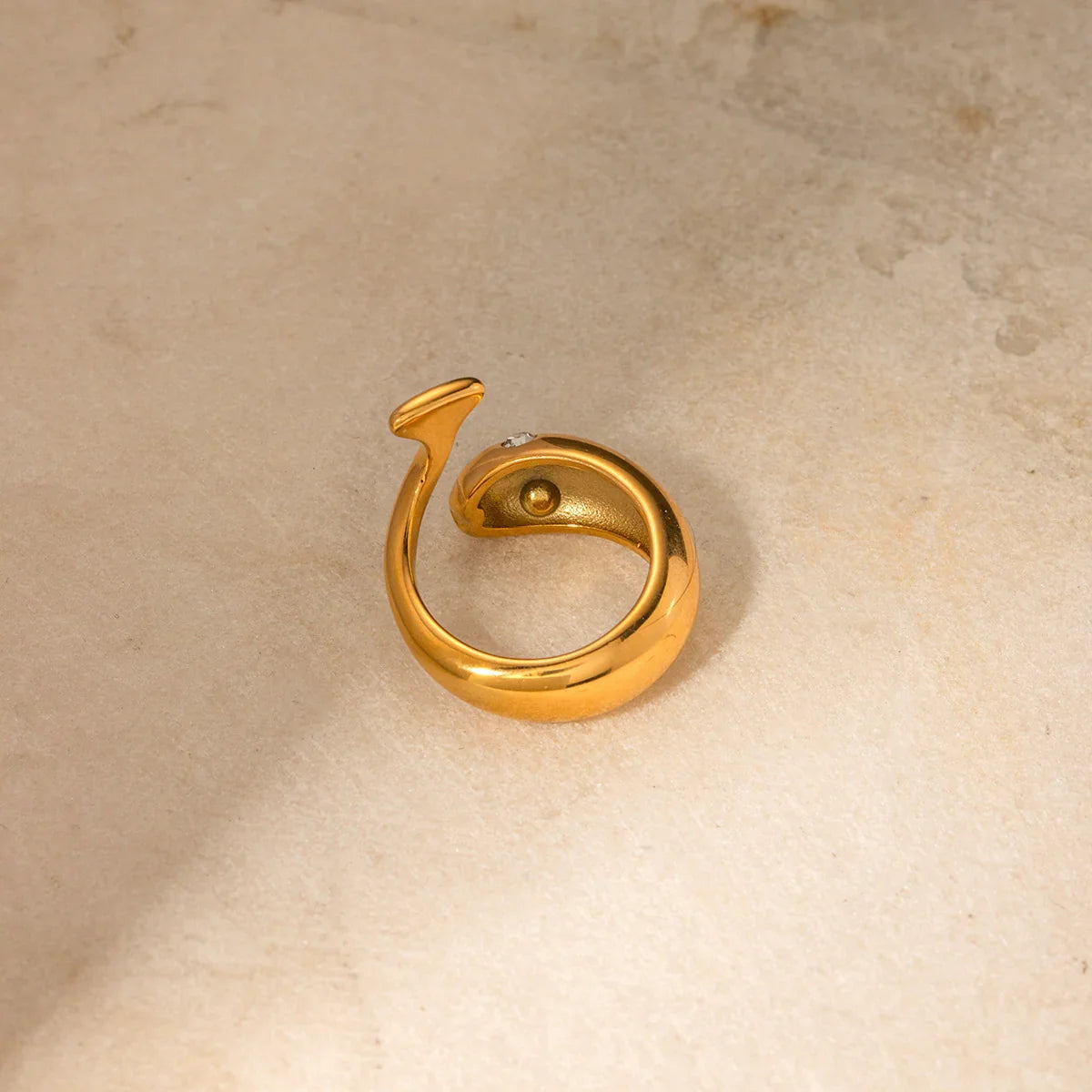 [Royal Vicky]Etta Gold Serpent Ring