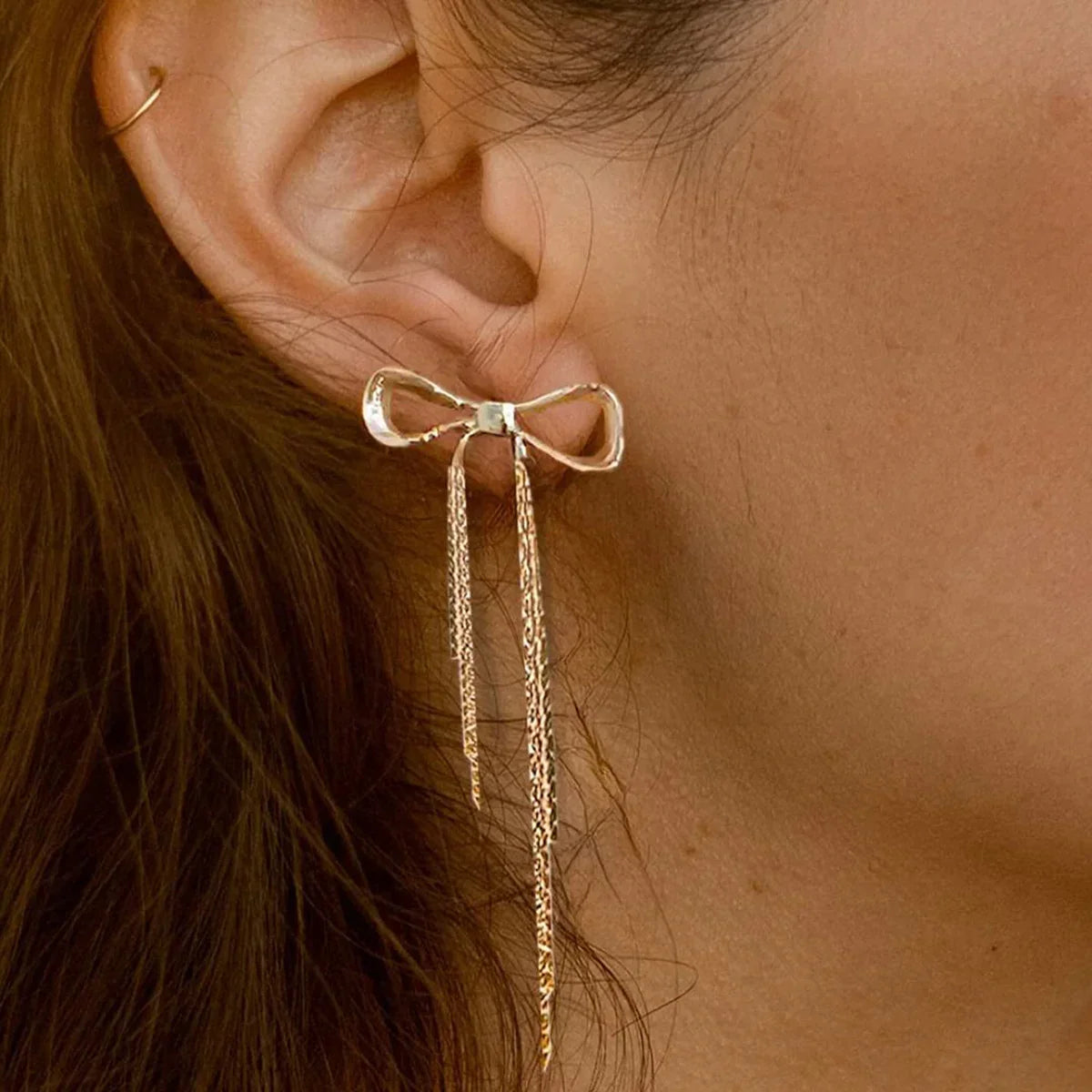 [Royal Vicky]Yvette Bow Earrings