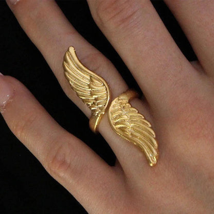 [Royal Vicky]Sparrow Gold Wing Ring