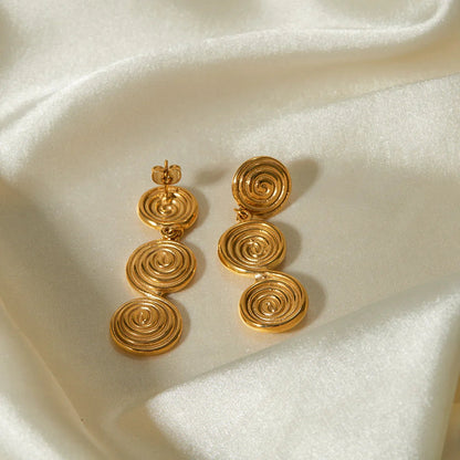 [Royal Vicky]Marielle Gold Earrings