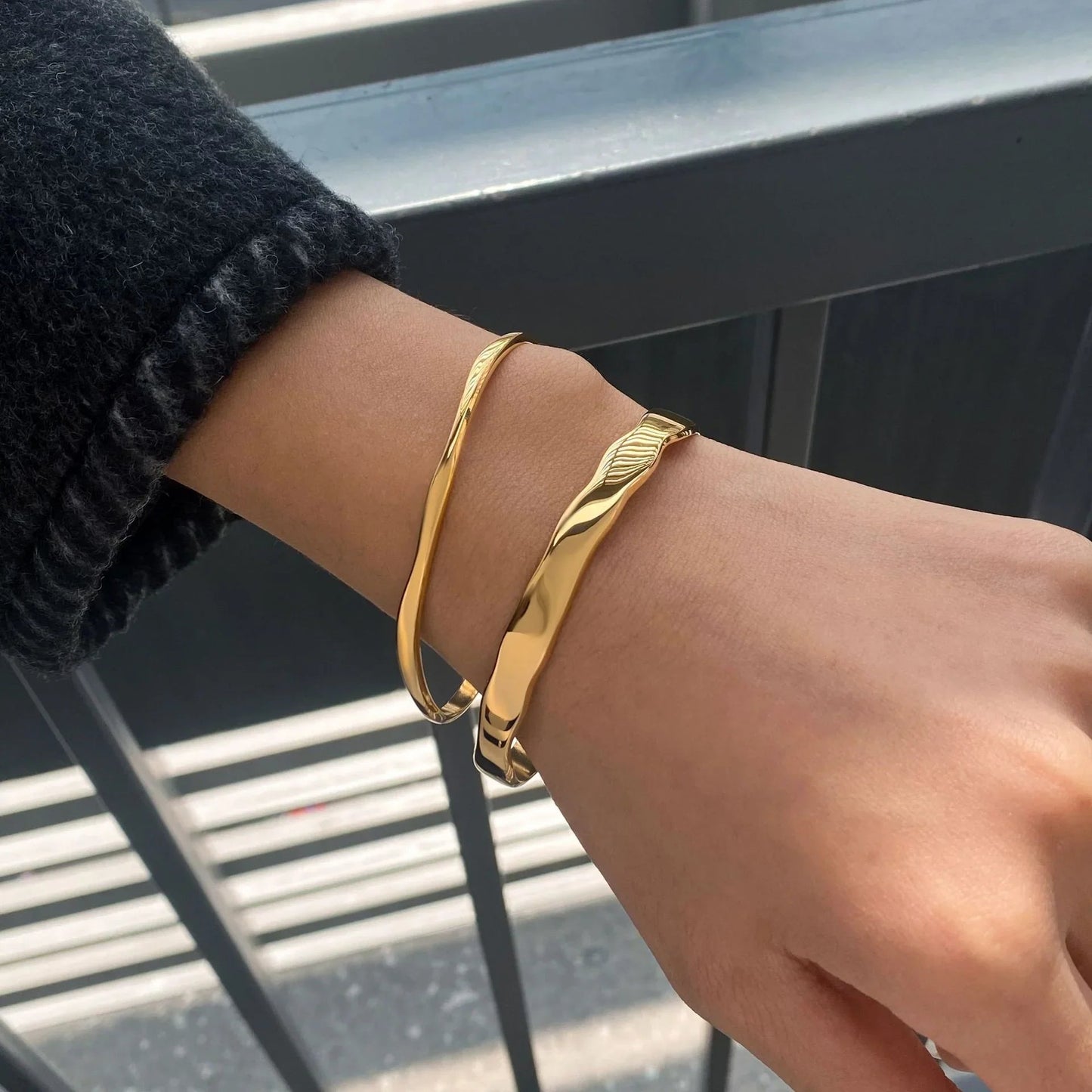 [Royal Vicky]Haisley Gold Bangle