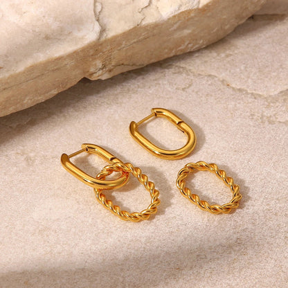 [Royal Vicky]Skadi Gold Earrings