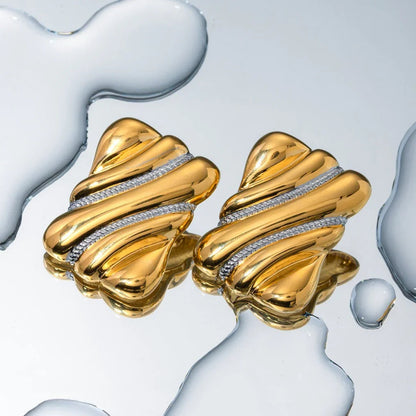 [Royal Vicky]Pippa Gold Earrings