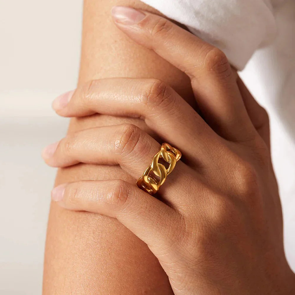 [Royal Vicky]Splendor Gold Ring