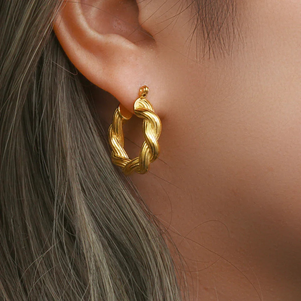 [Royal Vicky]Layla Hoop Earrings