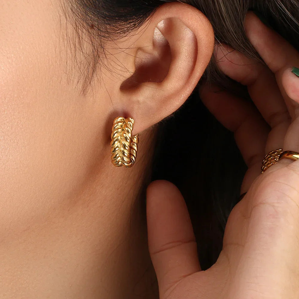 [Royal Vicky]Arabella Braid Earrings