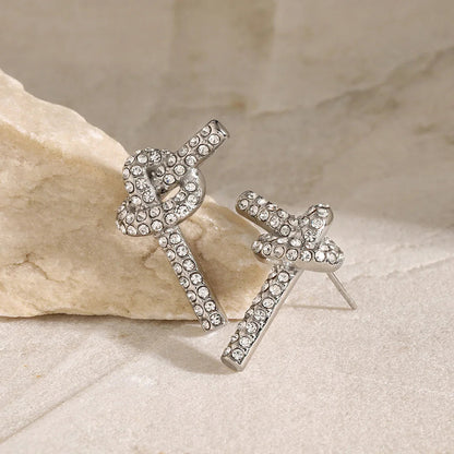 [Royal Vicky]Francesca Diamond Earrings
