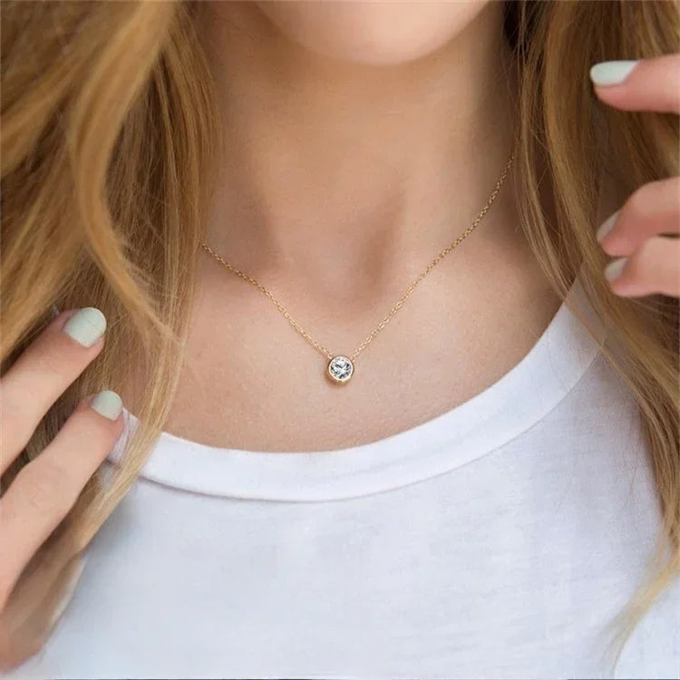 [Royal Vicky]Amelia Birthstone Necklace