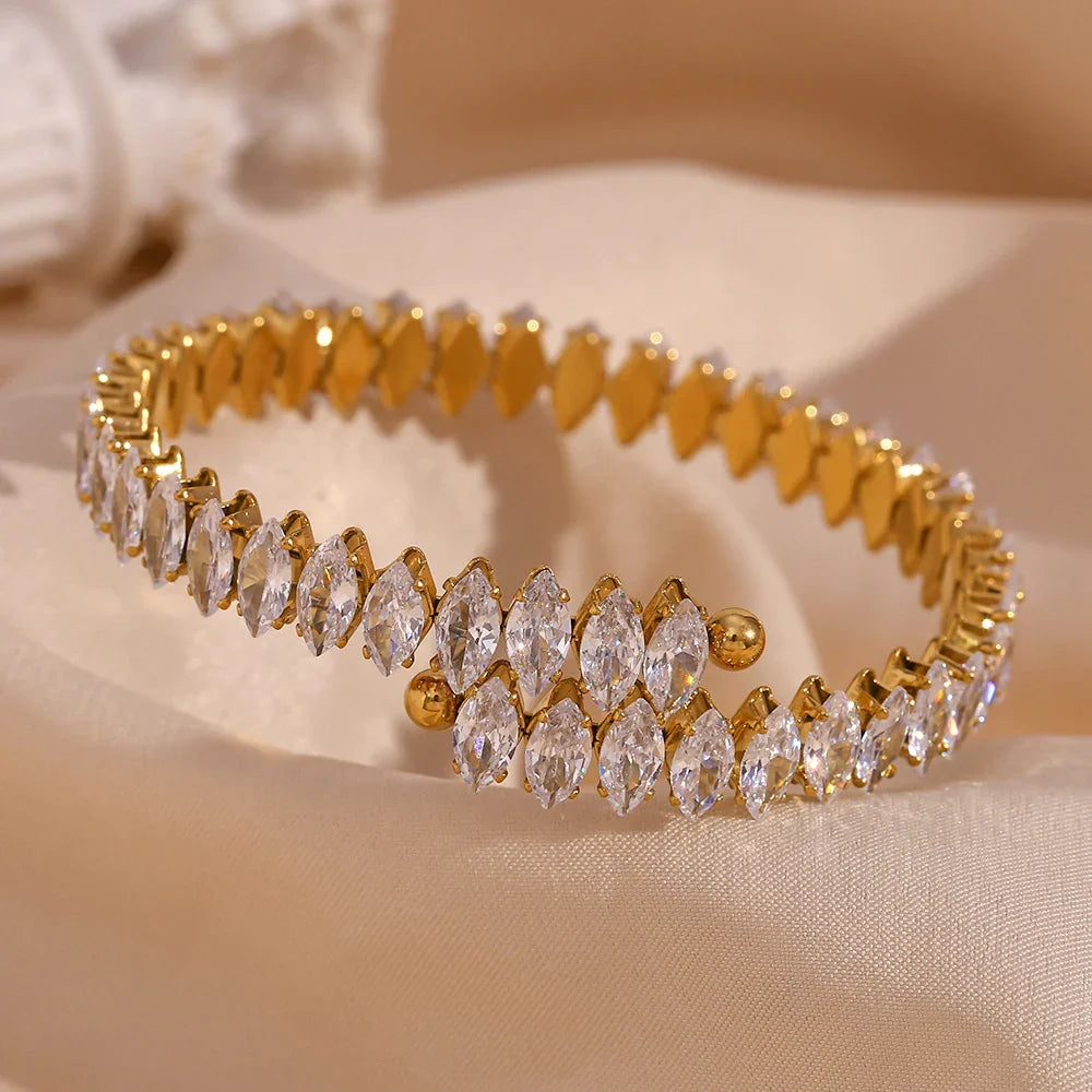[Royal Vicky]Genevieve Diamond Bracelet