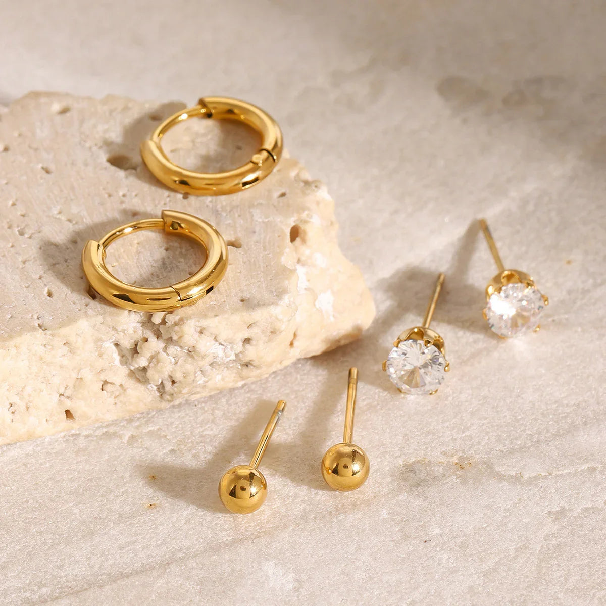 [Royal Vicky]Megan Diamond Earring Bundle