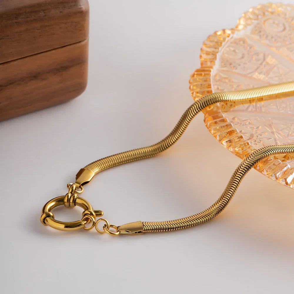 [Royal Vicky]Gabriella Gold Necklace