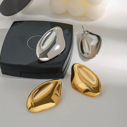 [Royal Vicky]Zinnia Gold Earrings