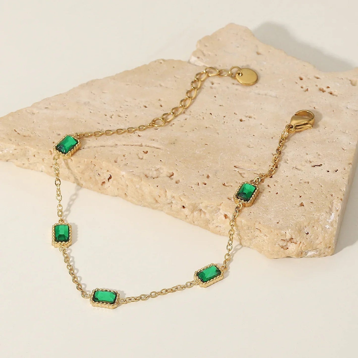 [Royal Vicky]Erin Green Bracelet