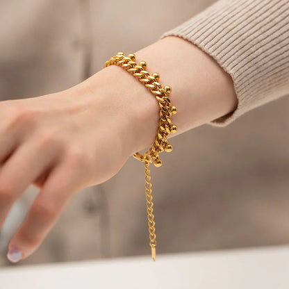 [Royal Vicky]Felicity Gold Chain Bracelet