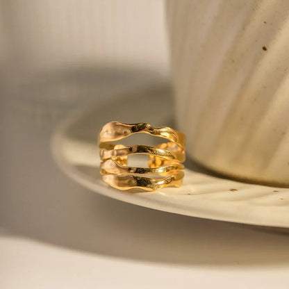 [Royal Vicky]Cass Gold Ring