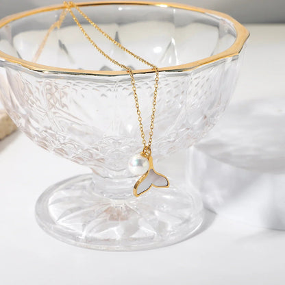 [Royal Vicky]Mermaid Freshwater Pearl Necklace