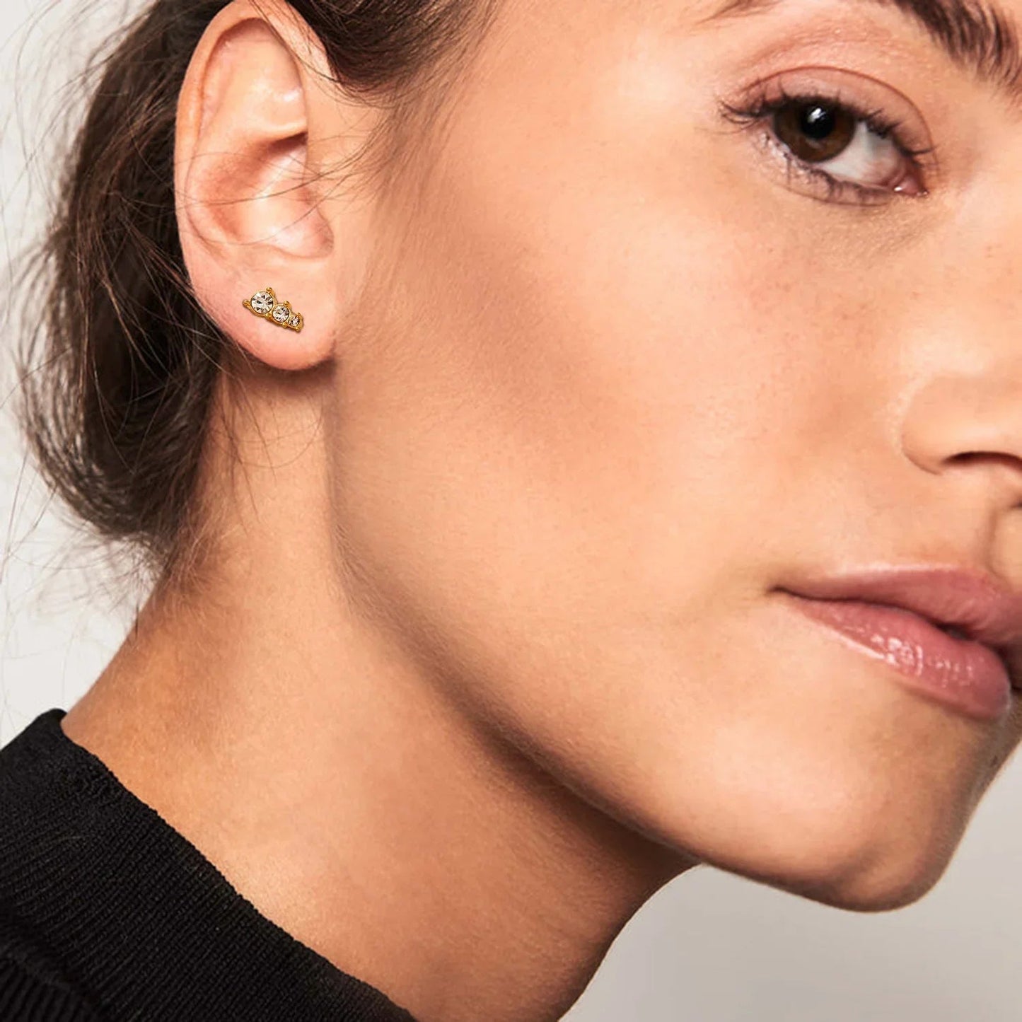 [Royal Vicky]Lira Gold Earrings